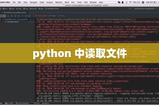 python如何读取文件内容  第1张